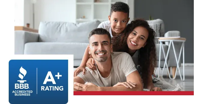 family in pest free home